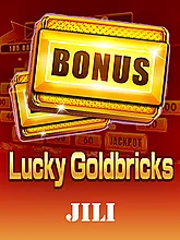 Lucky Goldbricks slot game by JILI