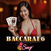 BACCARAT 6 live casino game by Sexy Casino